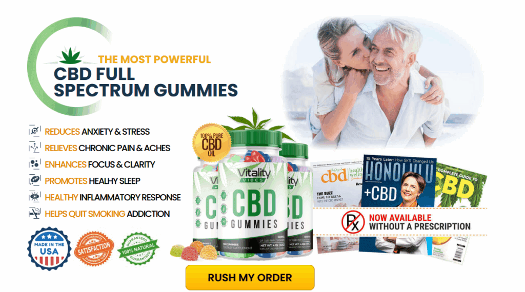 Buy vitality Vibes CBD Gummies