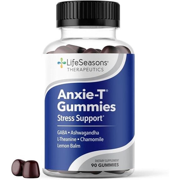 Anxie-T Stress Relief Gummies for Calm and Focus