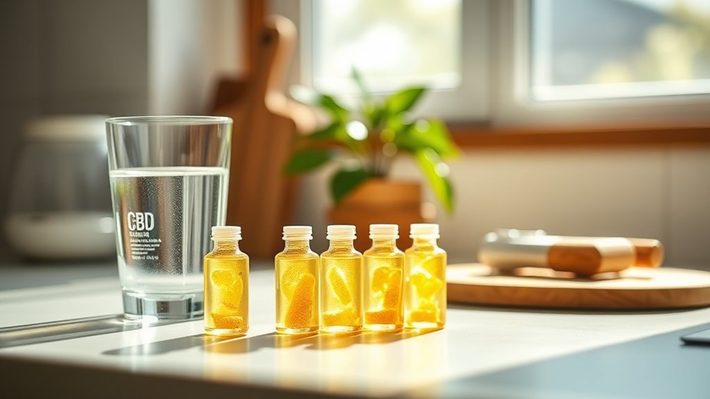 calm daily cbd routine