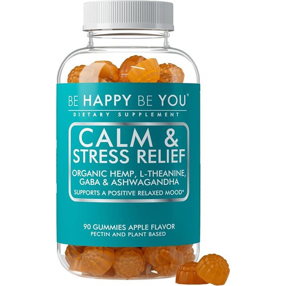 Calm & Stress Relief Gummies with Organic Hemp Seed Oil