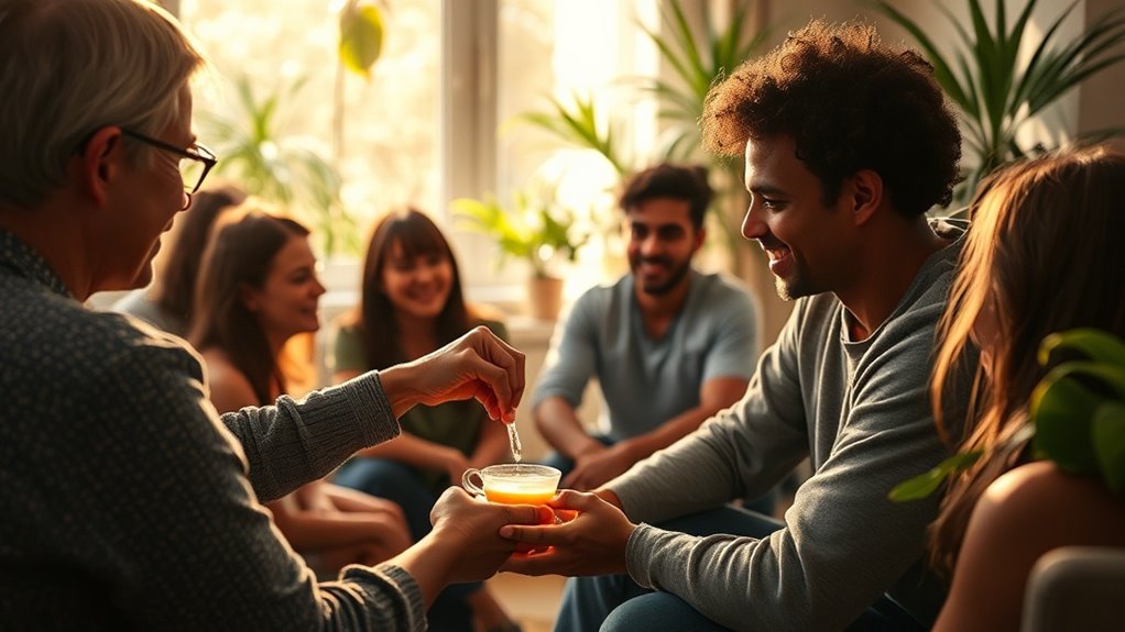 calm present attentive engagement