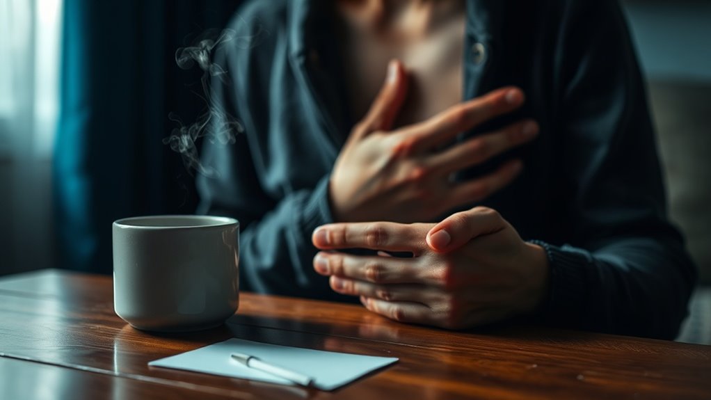 calm ritual lowers tension