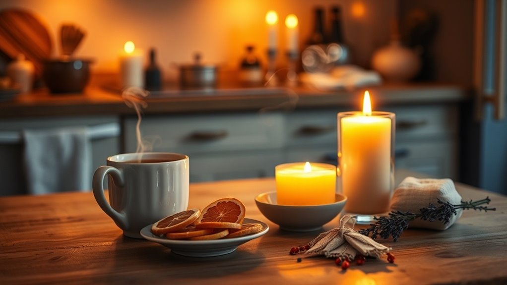 calming nightly snack routine