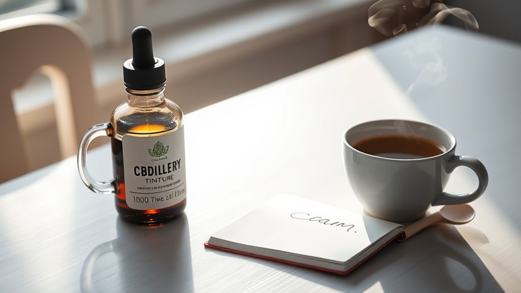 cbdistillery tinctures morning calm focus