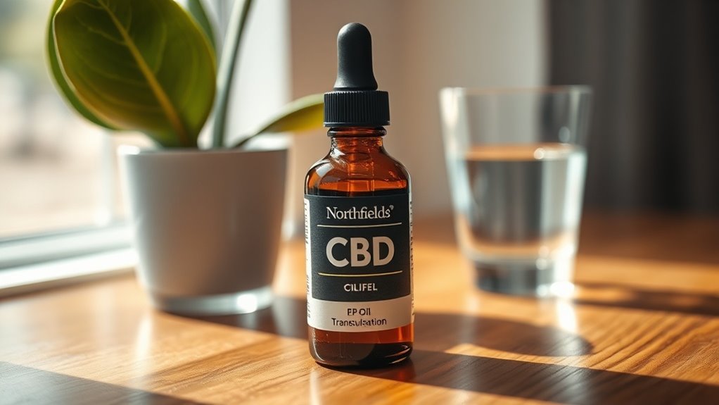 clean transparent cbd formulation details