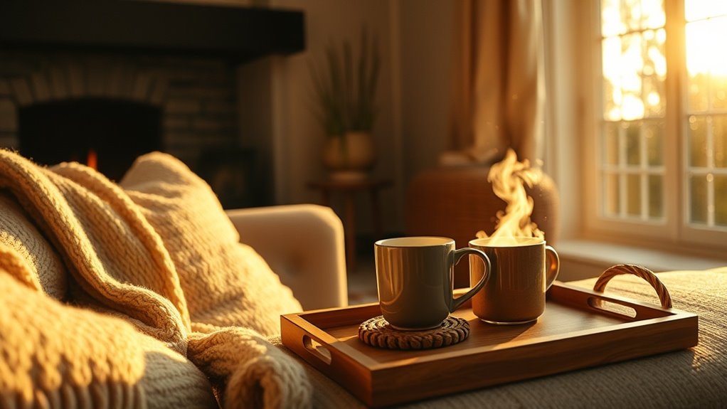 cozy rituals and mindfulness evenings