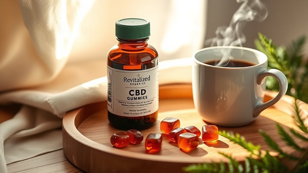 daily cbd gummy calm routine