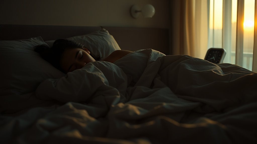 deeper sleep alters daytime metrics