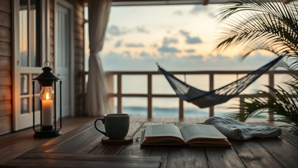 evening wind down for calm