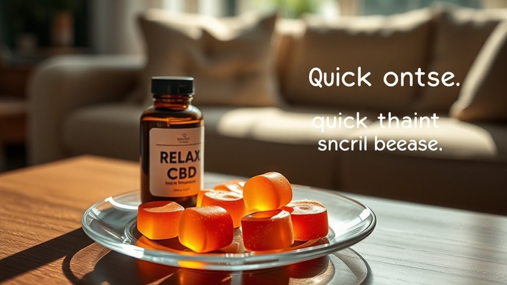 fast gradual relief within minutes