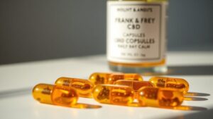 Frank & Frey CBD Capsules – Capsules That Offer Gentle, Consistent Calm Each Day