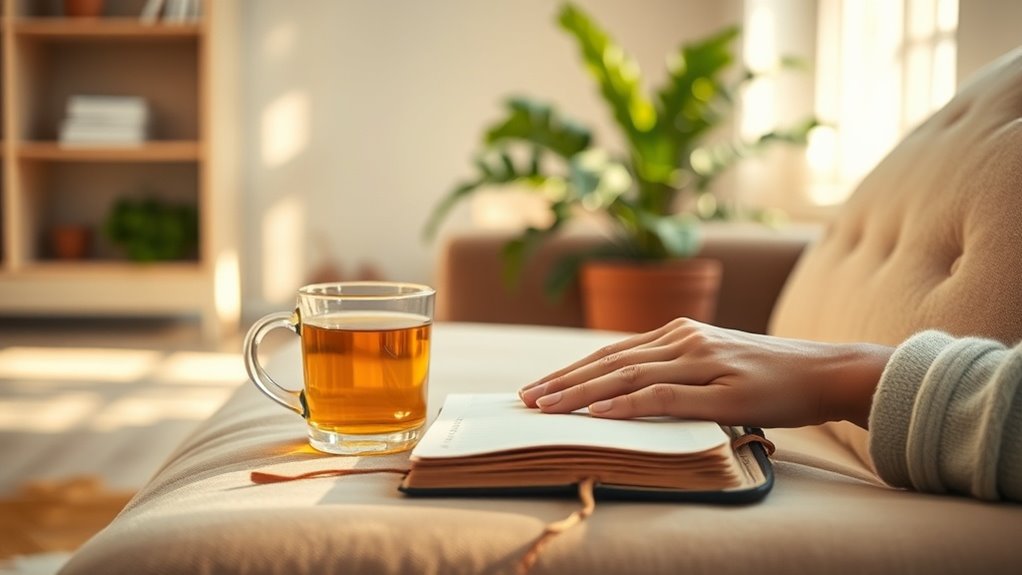 gentle routines reduce emotional fatigue