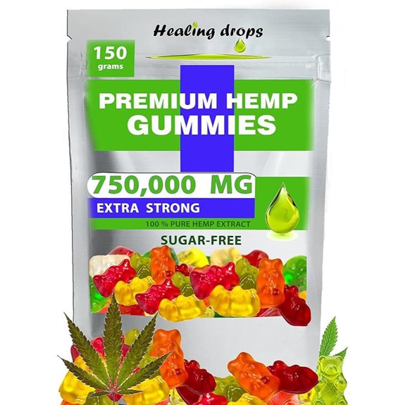 Hemp Gummies 750,000mg Premium Organic Super Gummy Bears