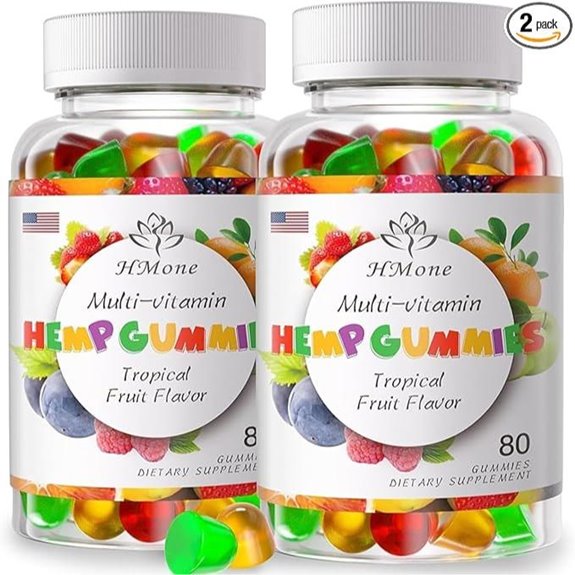 Hemp Gummies for Pain Sleep & Anxiety (2-Pack)
