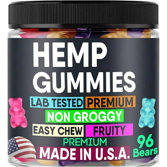 Hemp Gummies: Calm Sleep Night Support Bears