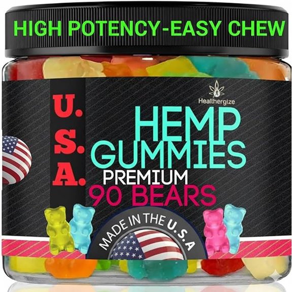 Hemp Gummies for Sleep and Relaxation Bears