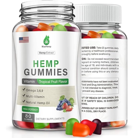 Hemp Gummies: Sleep Pain Anxiety High Potency