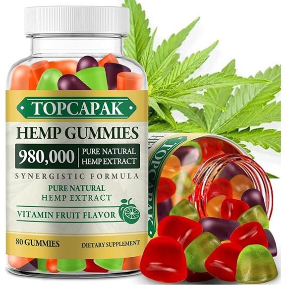 Hemp Gummies High Potency - Extra Strength Supplement