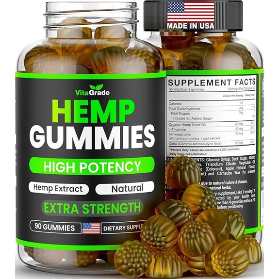 Hemp Gummy: Extra Strength Relaxation (90 Ct)