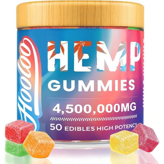 HOOLOO Hemp Gummies for Deep Sleep 6 Flavors
