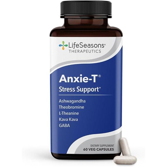 LifeSeasons Anxie-T Stress Relief Supplement (60 Capsules)