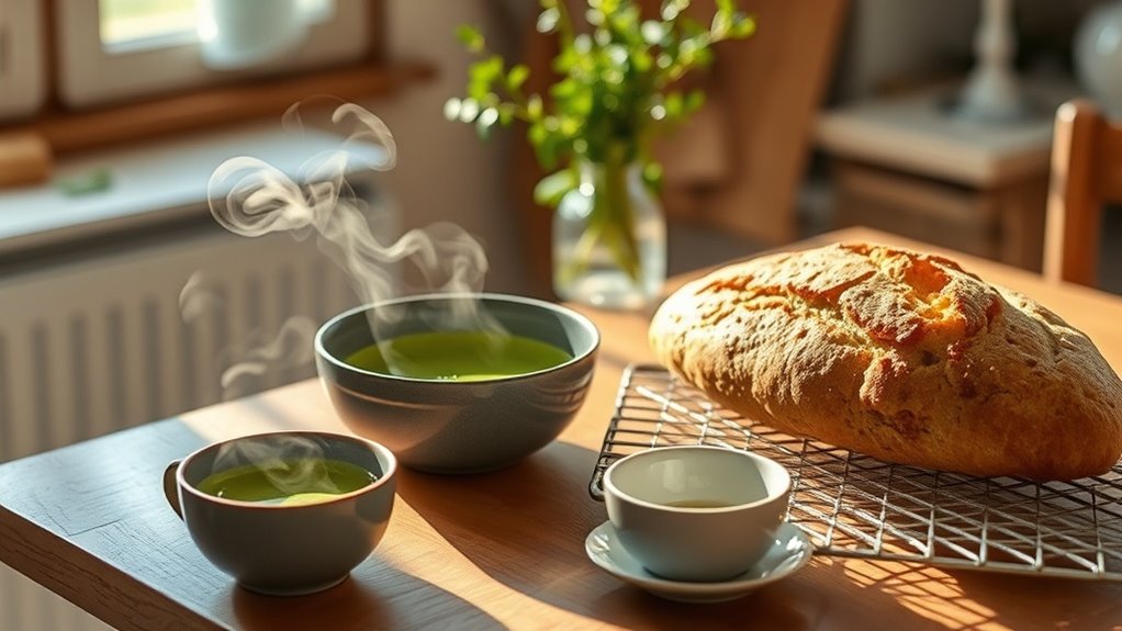 mindful banana bread ritual attaches calm
