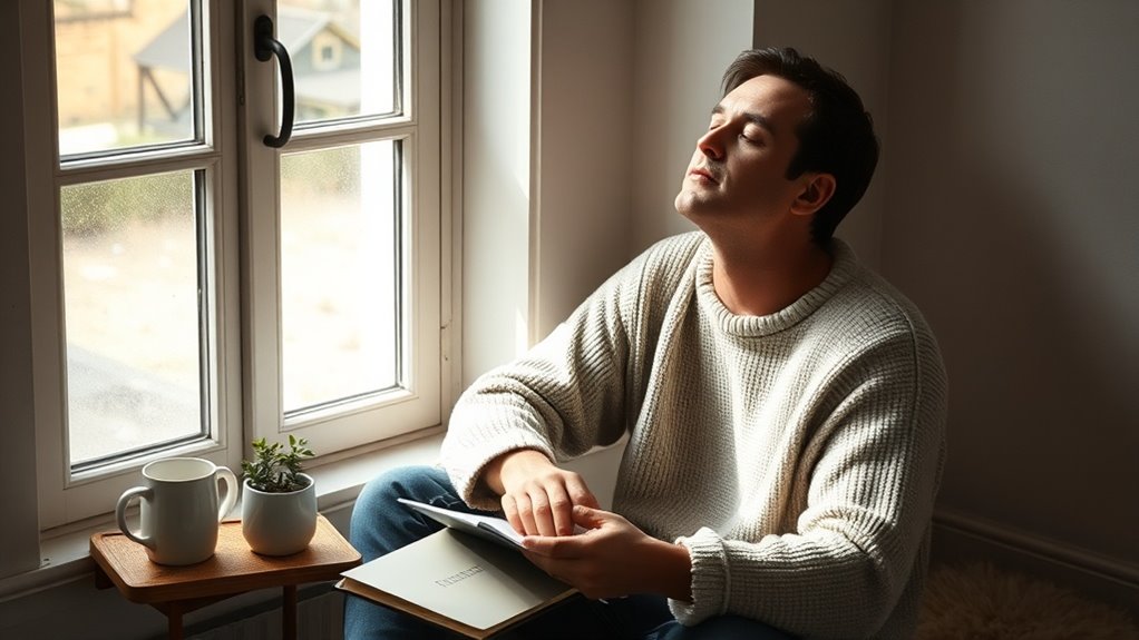 mindful breathing sensory grounding