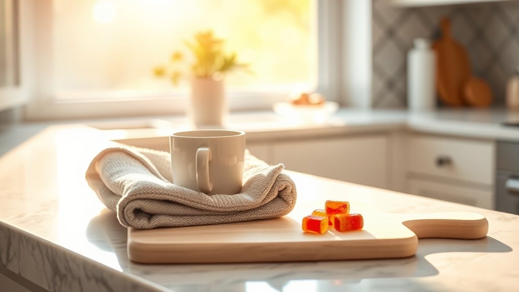 morning routine with cbd gummies tension