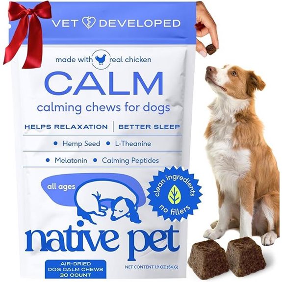 Native Pet Calming Chews for Dogs (30 Chews)