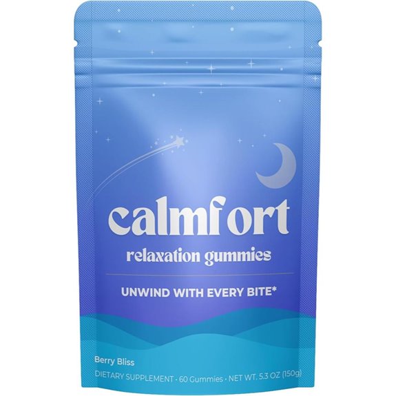 Natural Relaxation Gummies: Sleep Stress Support 60 Count