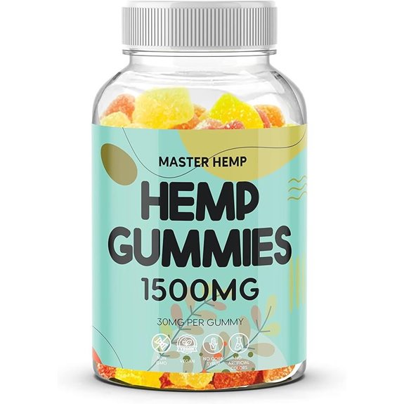 Naturals Fruit Hemp Gummies - High Strength Vegan Edibles