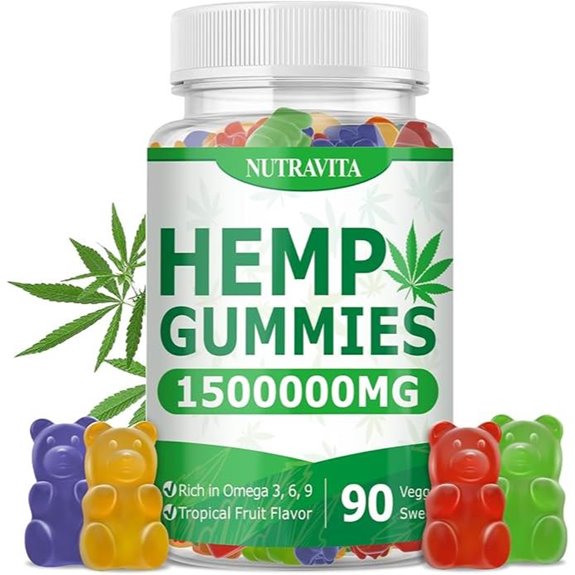 Naturals Fruit Hemp Gummies 1.5M mg High Strength