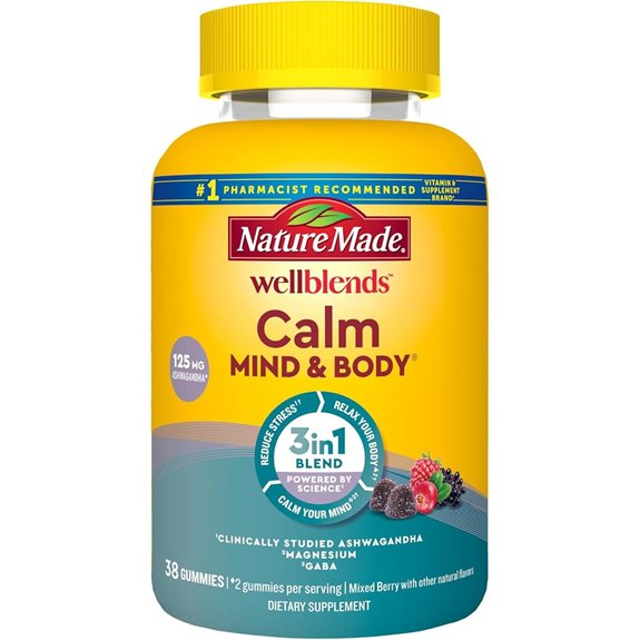 Nature Made Calm Mind & Body Gummy Supplements