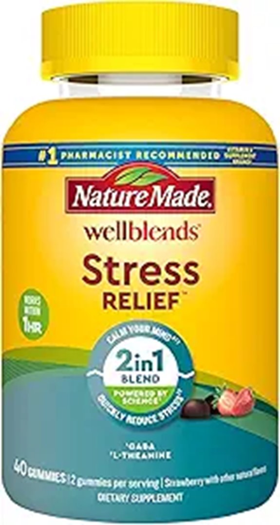 Nature Made Stress Relief Gummies with L-theanine