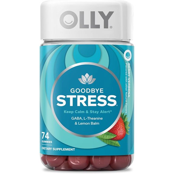 OLLY Goodbye Stress Gummy with GABA & L-Theanine