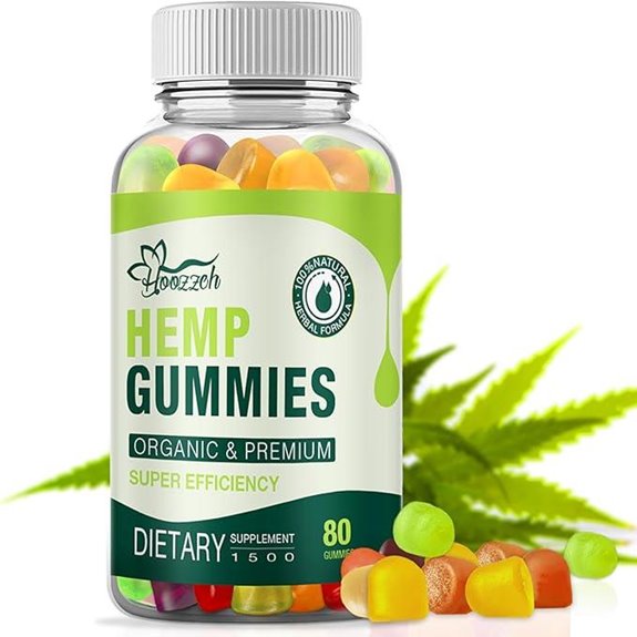 Organic Hemp Gummies: High Potency Pain & Sleep Relief