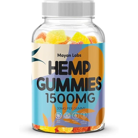 Organic Hemp Gummies with Pure Hemp Oil Extract
