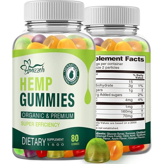 Premium Hemp Gummies for Sleep & Anxiety Relief