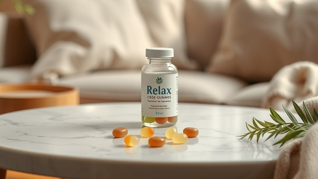 quick transparent gummy relief routine