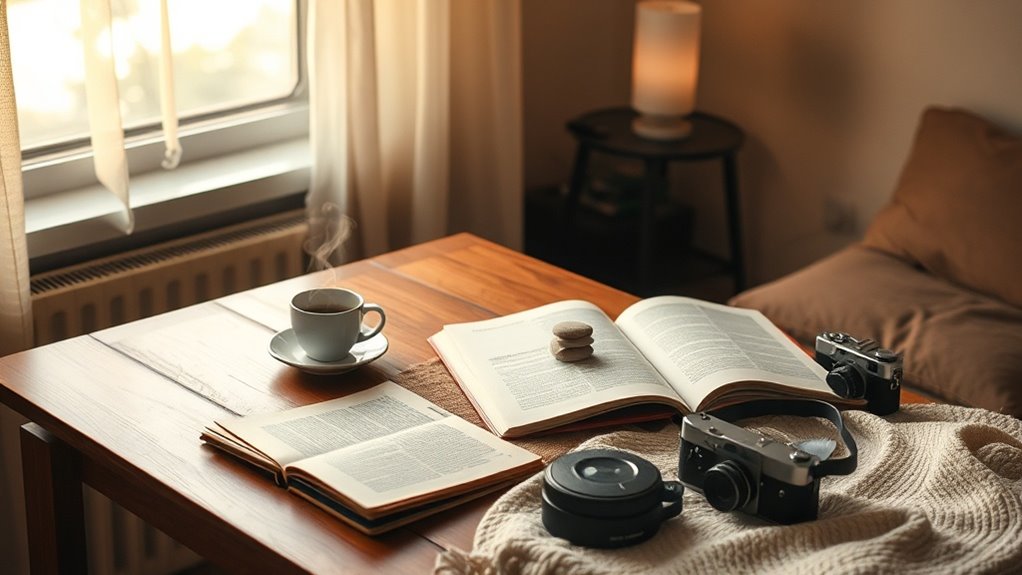 quiet repeatable evening ritual anchor