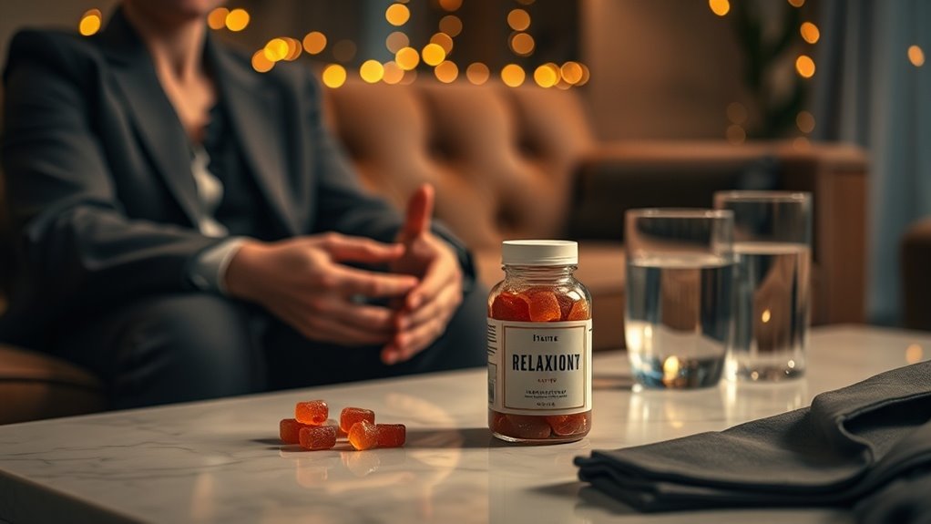 relaxation gummies breathing planning