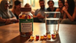 Why Many Use Relaxation Gummies Before Social Events