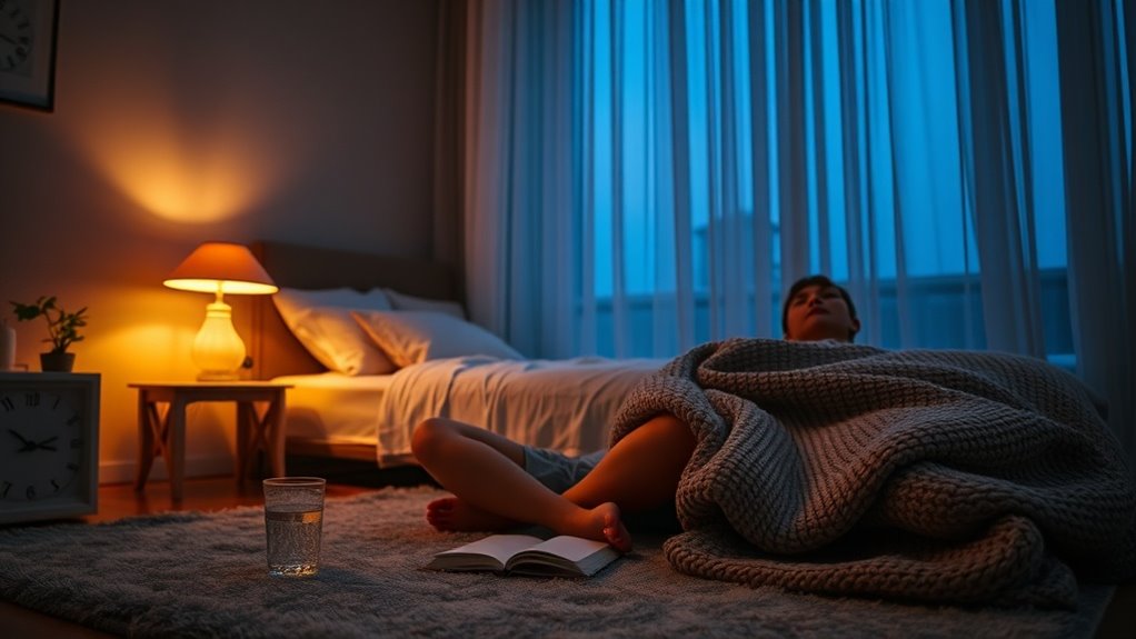 short consistent nighttime routine