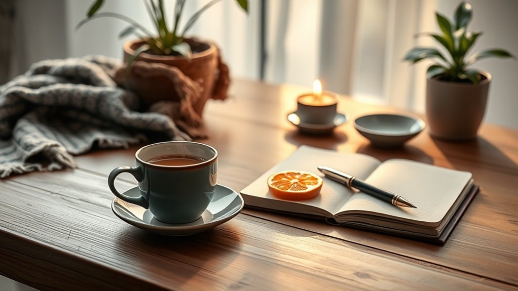 simple mindful tasting ritual journaling