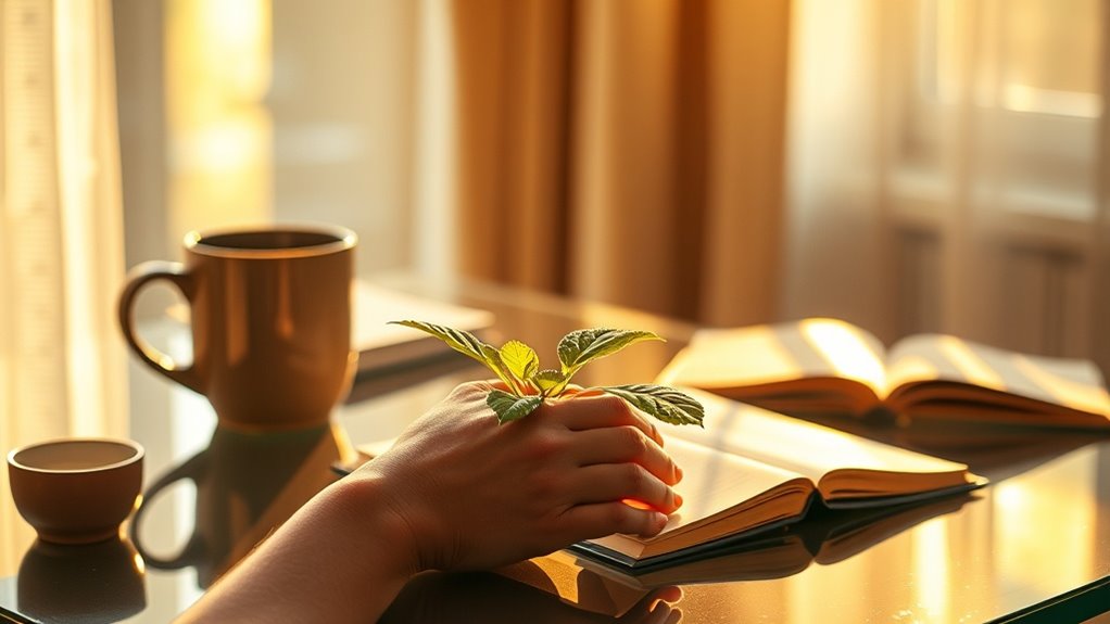 small daily mindful breathing routine