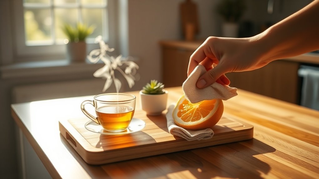 small repeatable calm rituals