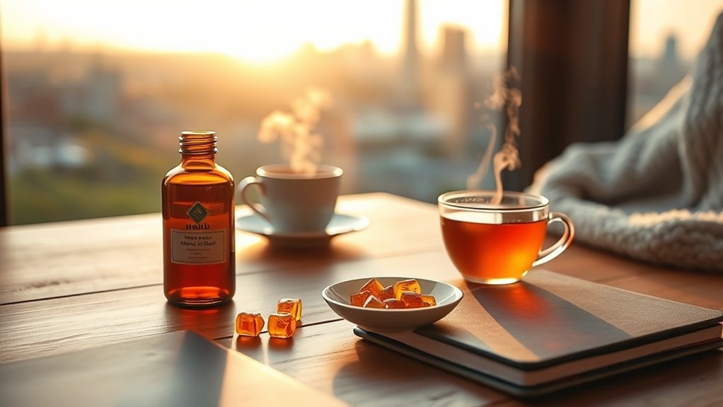 structured low stimulation evening transition